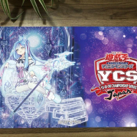 YuGiOh Witchcrafter Madame Verre TCG Mat Trading Card Game Mat CCG Playmat Anti-slip Rubber Mouse Pad Desk Mat Free Bag