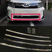 For Toyota Voxy R80 hybrid version 2017 2018 Front Center Grill Bumper Cover Glossy Racing Grille Grills Trim Auto Accessories