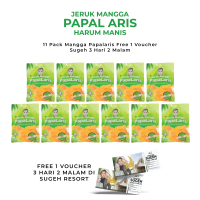 JERUK MANGGA PAPALARIS 11 PACK (Percuma 1 Voucher Sugeh Resort 3 Hari 2 Malam)
