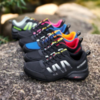 Men Women City Road Bike Riding Shoes Gym Spin Fitness Sneakers Outdoor Cycling Hiking Running Shoes
