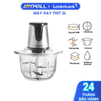 Máy Xay Thịt Lock&Lock EJM171 Cối Thuỷ Tinh 2 Lít - Hàng Chính Hãng, 4 Lưỡi Dao, 2 Cấp Độ Xay - Joy