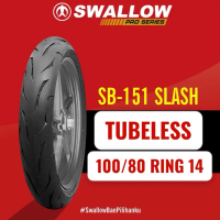 BAN LUAR SWALLOW SLASH 100/80 RING 14 SB151 PRO SERIES TUBELESS