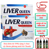 [CHÍNH HÃNG] Viên uống giải độc gan Liver Queen (hộp 60 viên) hỗ trợ tăng cường chức năng gan