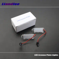 Liandlee Car License Plate Lights For Ford Escape EcoSport Fiesta Galaxy 2004-2016 Auto Number Frame Lamp Bulb LED Accessories