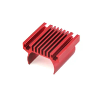 TRX4M 180 Motor Cooling Heat Sink for TRX4 TRX4-M 1/18 RC Crawler Car Upgrade Parts Accessories, Red
