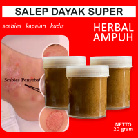 SALEP DAYAK SUPER - HERBAL UNTUK PENYAKIT GATAL DAN KURAP 20 gram - HARGA UNTUK 1 PCS Essential