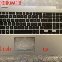 New English Laptop Keyboard for Asus Vivobook Flip TP501 TP501U With Silver Shell Original