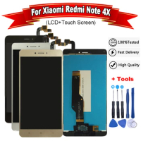 5.0"inch For Xiaomi Redmi Note 4X LCD Display Screen and Touch Screen Assembly Perfect Replacement for Redmi Note 4X+Tools