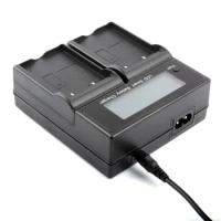 BLX-1 LCD Dual Charger for Olympus OM SYSTEM OM-1 OM1 BCX-1 BCX1 BLX 1 BLX1 Battery