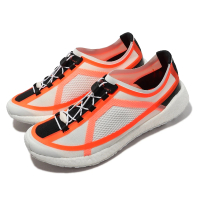 【adidas 愛迪達】慢跑鞋 PulseBOOST HD S. 女鞋 白 橘 黑 Stella McCartney 愛迪達(EF2150)