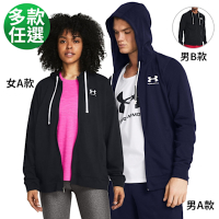 【UNDER ARMOUR】UA Rival Terry 連帽外套 多款任選