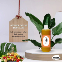 Cairan Natural Enzim Fruits Vegetables Enzim Klasik 1 Liter botol