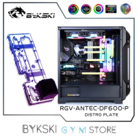 Bykski MOD Water Cooling Distro Plate Kit For Antec DF600/DP502 Case PC CPU GPU Heat Sink RGV-ANTEC-DF600-P