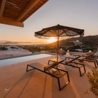 住宿 Pleiades Villas Naxos Agkidia