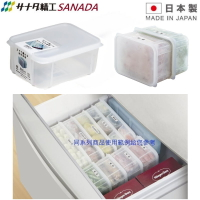 asdfkitty*日本製 可直立站好 冷凍保鮮盒-680ML-可微波-可當置物盒/收納盒/整理盒-SANADA正版