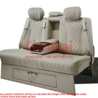 CustomizedHigh Quality Wholesale Fashion Design Style Car Seat With Touch Screen Sleeping Seats For Bus Van car seat sofa bed