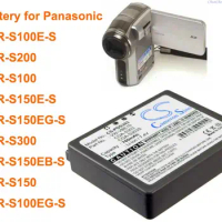 760mAh Camera Battery CGA-S303 for Panasonic SDR-S200, SDR-S100, SDR-S300, SDR-S150, SDR-S100E-S, SDR-S150E-S