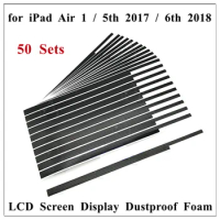 50 Set LCD Screen Digitizer Anti-static Dustproof Foam for Ipad Air 1 5th 2017 6th 2018 9.7 Inch Inner Display Dust Prevention