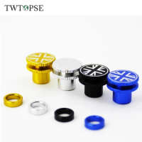 TWTOPSE British Flag Nut Bolt For Brompton Bike Bicycle Rear Shocks Suspension Bolt Screw Nut Or Seatpost Clamps Fastener 2g