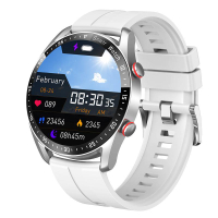 Global Selection HW20 Smart Watch ECG+PPG Business Stainless Steel Strap Bluetooth Call Smart Watch