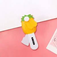 RB-C1313 Kipas Angin Anak Mini Fan Manual Genggam Karakter Buah Lucu Portabel / Mainan Kipas Angin T