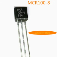 20pcs New unidirectional thyristor MCR100-6 MCR100-8 100-6 100-8 transistor with direct insertion in