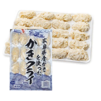 【海肉管家】日本廣島裹粉生蠔x3盒(共60粒_20粒/500g/盒 炸牡蠣/炸生蠔/裹粉牡蠣)