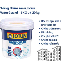 Jotun WaterGuard Sơn Chống Thấm 6KG và 20kg Bảo Vệ Nhà Cửa Khỏi Thấm Ẩm Chống Nấm Mốc Dễ Thi Công
