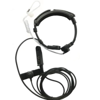 Two Way Radio Throat Mic Headset for Baofeng, UV-9R Plus, BF-9700, BF-A58, UV-XR, UV9R, GT-3WP, Walkie Talkie Earpiece