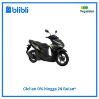 Pegadaian - [DP] Honda Vario 125 CBS Sepeda Motor [OTR Jabodetabek] 20% 24 Sporty Matte Black Bekasi