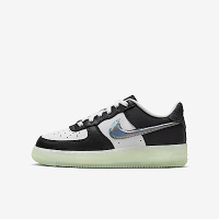 Nike Air Force 1 Low GS [FZ5529-103] 大童 休閒鞋 運動 龍年 CNY 夜光 白黑