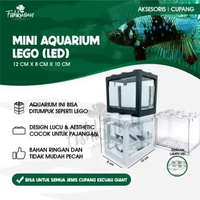 Akuarium Ikan Cupang Lego hitam