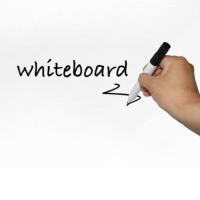 白板貼45CMx200CM送水筆一隻 白板 牆貼 兒童塗鴉 教學 培訓 辦公 軟白板【DZ301B】 123便利屋
