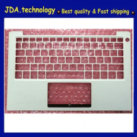 MEIARROW 95%New/orig Top Cover Upper Case For Dell XPS13 9370 palmest US keyboard bezel upper cover 0DP52R DP52R