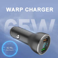 65W For OnePlus 9 Pro Warp Car Charger 6.5A Type C Cable for OnePlus 9 9R 8T 30W/20W Quick Charger for One Plus 8 Pro 7T 6T