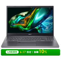 Acer 宏碁 Aspire 5 A515-58M-74M4 15吋筆電(i7-13620H/16GB/512GB/Win11)