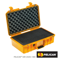 美國 PELICAN 1485Air 超輕氣密箱-含泡棉(黃)