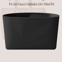 Nylon Purse Orgainzer Insert for Gucci Ophidia Mini Tote Medium Inside Bag Lightweight Inner Liner Bag Zipper Storage Bag
