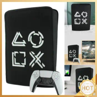 Dust Cover Anti-scratch Dustproof Cover Splash-proof Dust Cover Sleeve Case Cover for Playstation 5 Console Disc&amp;Digital