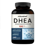 NatureBell DHEA 100mg - 240 Capsules - DHEA Supplement for Energy Levels, Immune Health & Healthy Ag