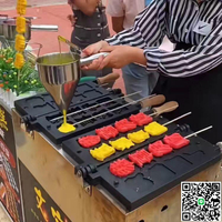 【千羽家居】香蕉燒機器擺攤車貓抱魚燒模具全套設備工具商用燃氣烤華夫餅機器