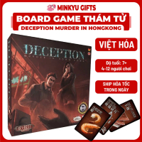 [Việt Hóa] Board Game Deception Murder in Hong Kong Trò Chơi Ẩn Vai Thám Tử Suy Luận Có Tiếng Việt