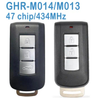 GHR-M014 GHR-M013 Auto Remote 2/3B 433MHz ID47 Chip Original/Aftermarket Replace Car Key For Mitsubishi Eclipse Cross 2017-2020