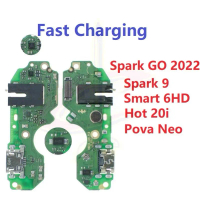 Leygo - เปลี่ยนพอร์ตบอร์ดชาร์จสำหรับ Tecno Pova neo infinix Spark 9 Go 2022 Hot 20i Smart 6 HD