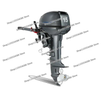 2 Stroke 15hp Outboard Motor Engine Long Shaft Boat Engine Compatible With For YAMAHA