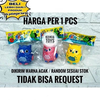 Mainan anak owl lucu bisa berjalan kemasan plastik