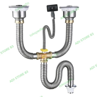 SELANG PEMBUANGAN KITCHEN SINK CABANG/SELANG BCP DOUBLE LENGKAP AFUR