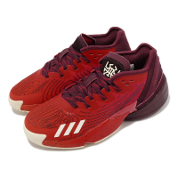 【adidas 愛迪達】籃球鞋 D.O.N. Issue 4 男鞋 紅 白 實戰 米契爾 Mitchell 愛迪達(HR0725)
