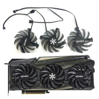 3 Fan 85MM 4PIN CF-12915S Rtx3080 GPU Cooler for Inno3d RTX 3070 3070ti 3080 3080ti 3090 Ichill X4 OC Graphics Card Cooling Fan