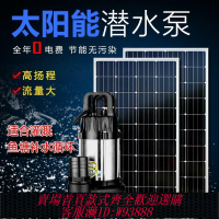 太陽能水泵 小麥太陽能戶外農用灌溉抽水泵魚塘循環水24V48V60直流抽水機